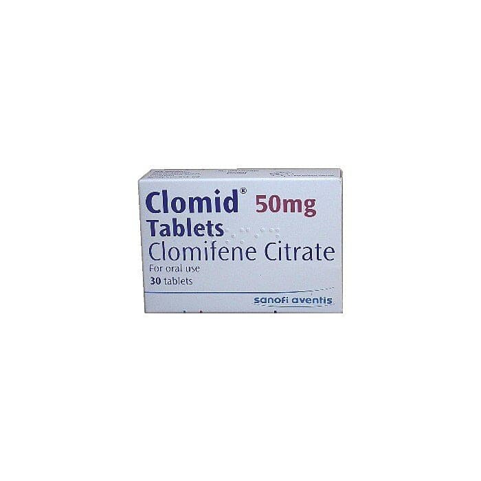 Clomid (Clomiphene Citrate) 50mg Tablets (30 Tablets) by Hubei