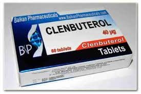 Clenbuterol by Balkan Pharmaceuticals (0.04mg/tab) - 100 Tablets