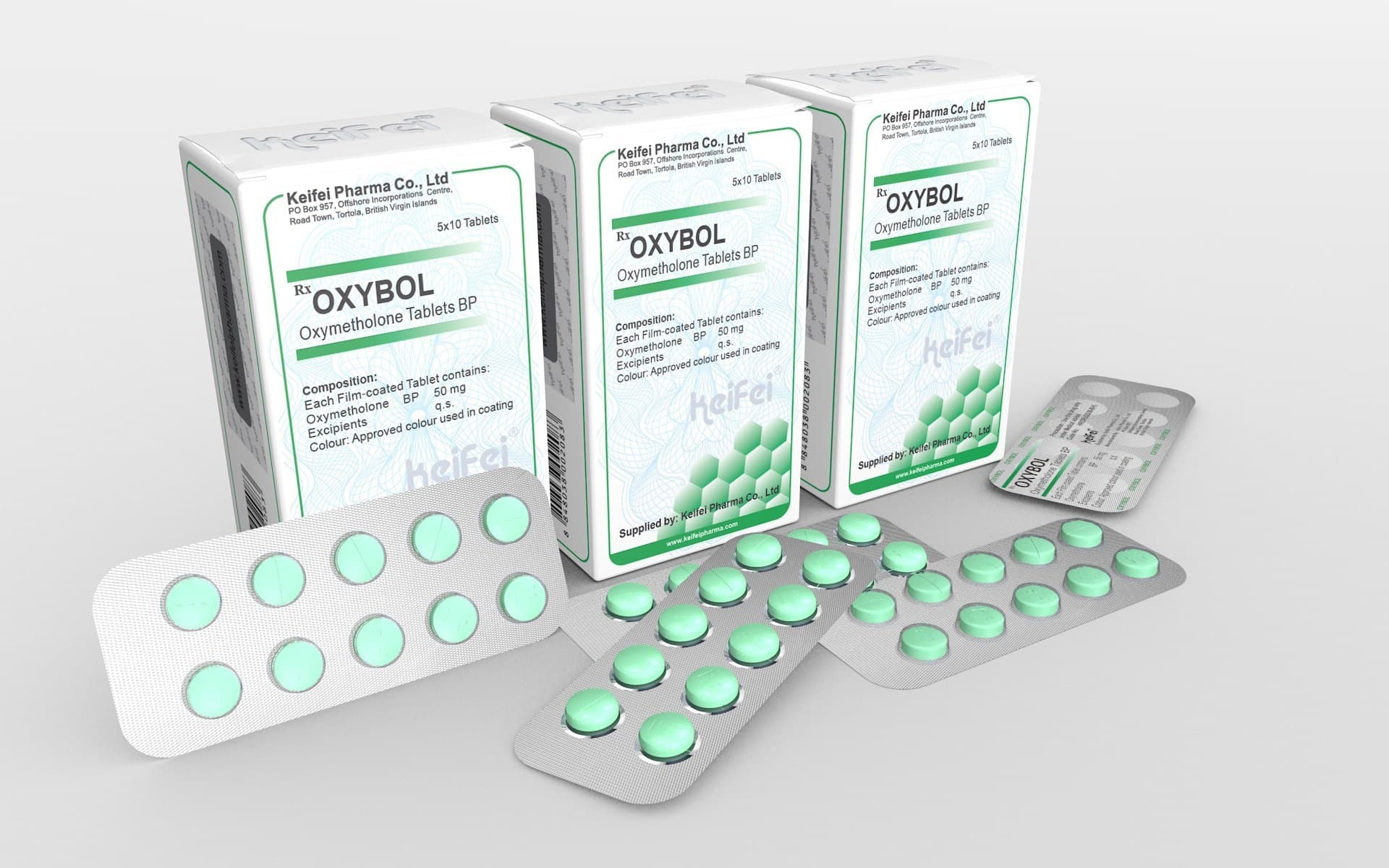 Oxybol (Oxymetholone) European Pharmaceutical Grade