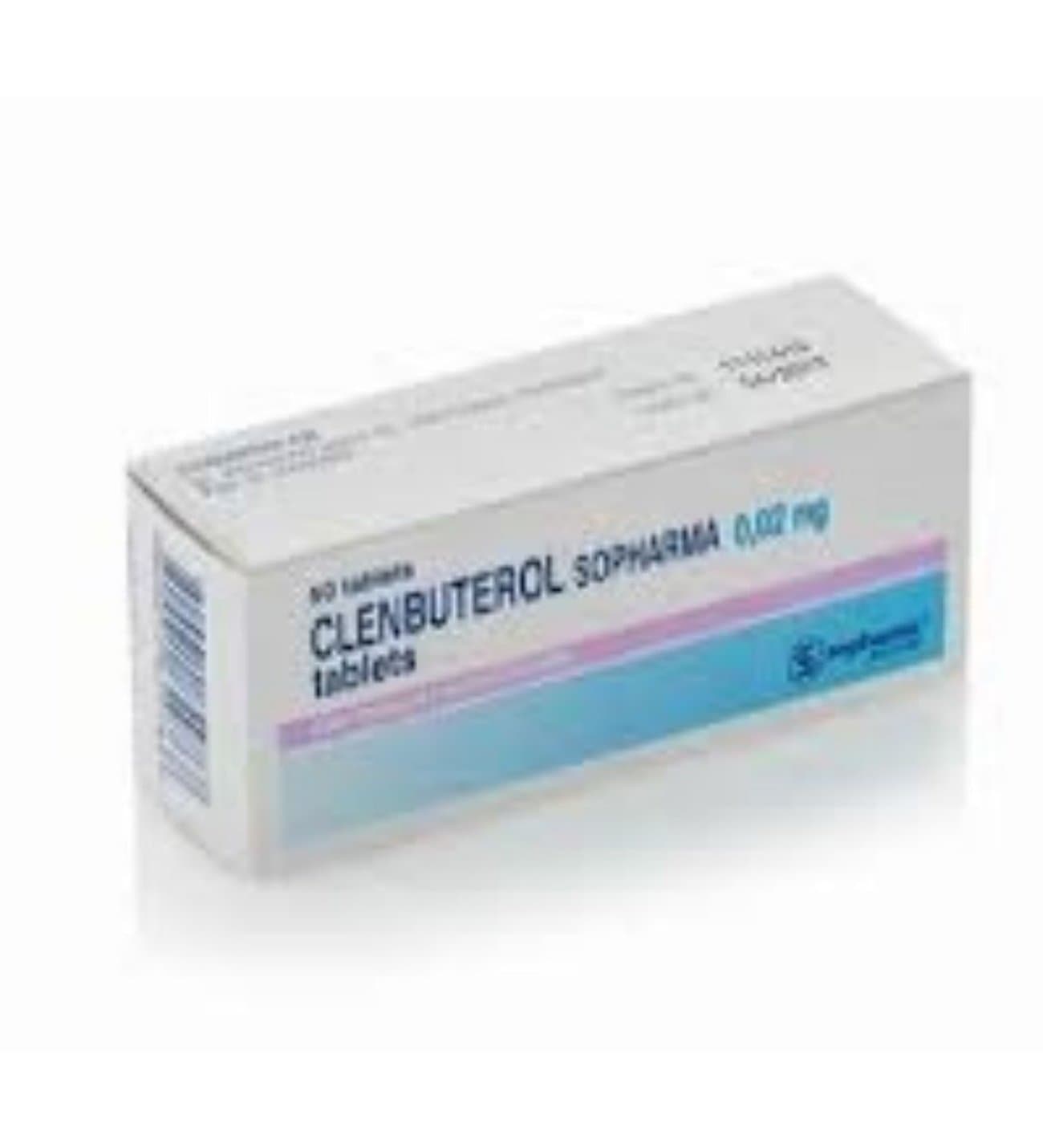 Clenbuterol Sopharma (0.02 mg/tab) 100 Tablets