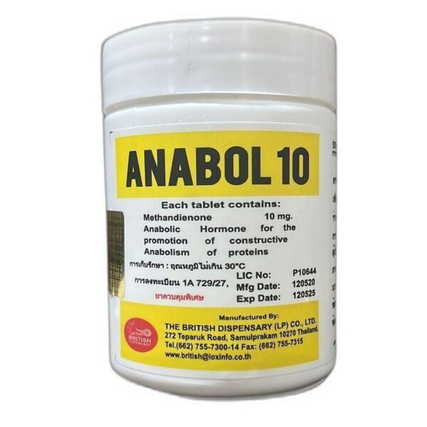 Anabol Tablets British Dispensary (5...